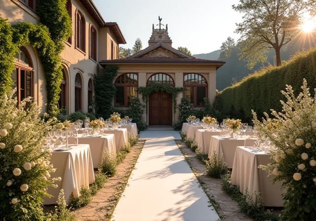 Matrimonio in villa lombarda